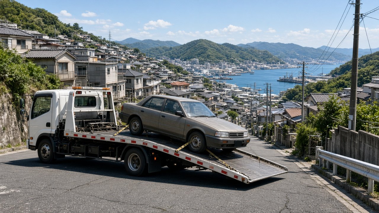 長崎・佐世保で動かない車を売る｜廃車と事故車の引き取り